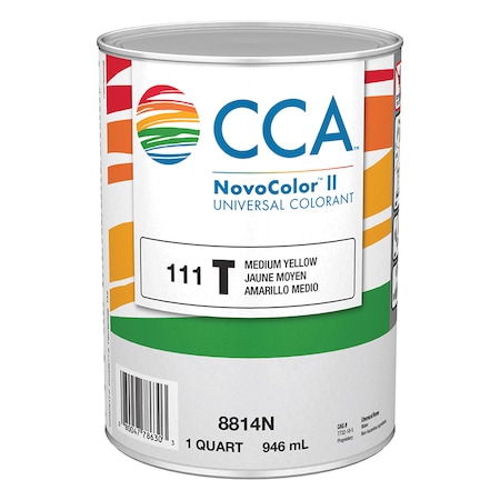 Valspar 1 Qt T-Medium Yellow Novocolor II Universal Colorant 8814N